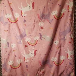 Toddler bed blanket w/ pillow case